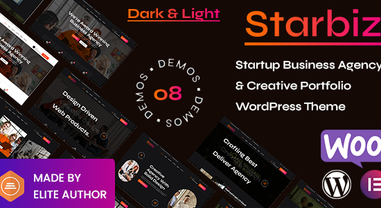 Starbiz - Chủ đề WordPress cho Cơ quan kinh doanh khởi nghiệp & danh mục đầu tư sáng tạo