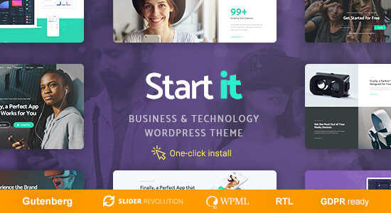 Start It - Chủ đề WordPress Công nghệ & Khởi nghiệp