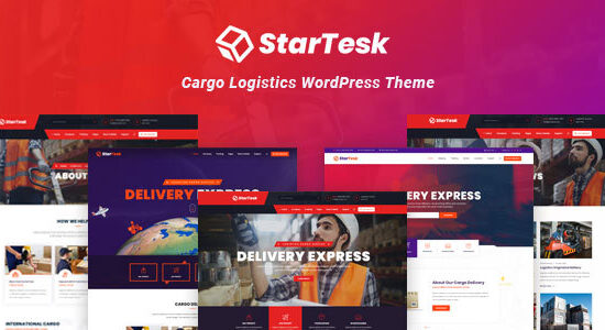 Startesk - Chủ đề WordPress về Hậu cần & Vận tải