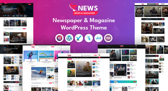 TNews - Chủ đề WordPress Tin tức & Tạp chí