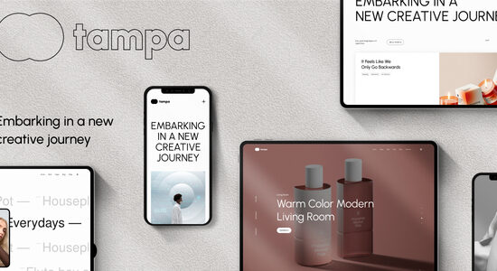 Tampa - Minimal & Modern Portfolio WordPress Theme