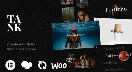 Tank - Chủ đề WordPress của Creative Portfolio Elementor
