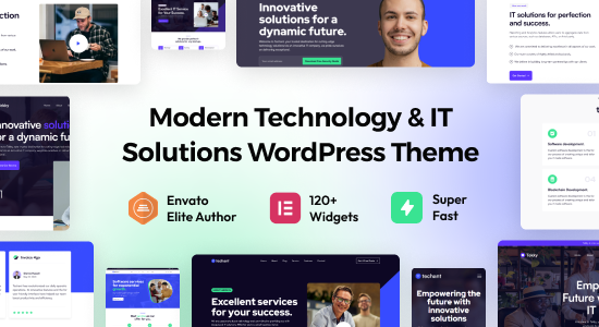 Techant - Chủ đề WordPress Giải pháp Công nghệ & CNTT