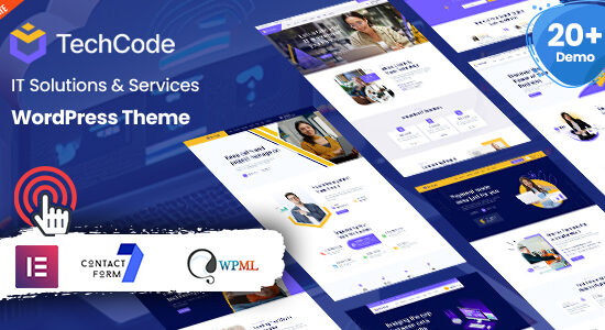 Techcode - Giải pháp và dịch vụ CNTT Theme WordPress