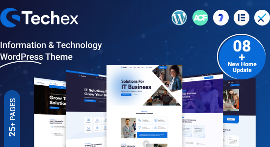 Techex - Giải pháp CNTT & Công nghệ WordPress Theme