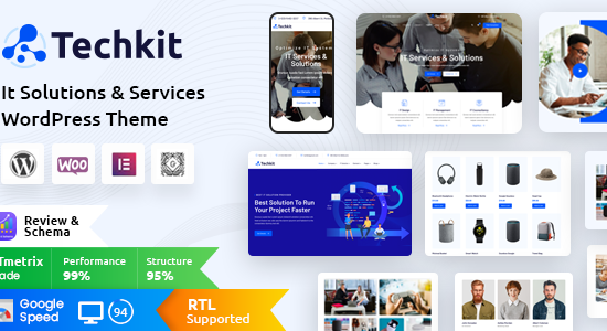 Techkit – Chủ đề WordPress Giải pháp Công nghệ & CNTT