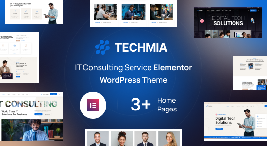 Techmia - Chủ đề WordPress Dịch vụ Tư vấn CNTT Elementor