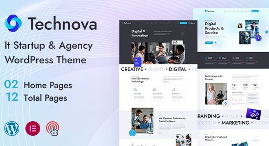 Technova - Chủ đề WordPress dành cho đại lý và khởi nghiệp CNTT