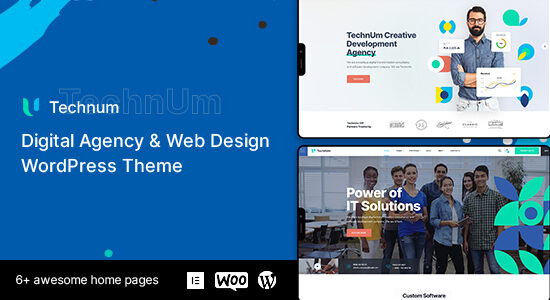 Technum | Cơ quan kỹ thuật số & Thiết kế web Chủ đề WordPress