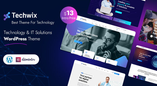 Techwix - Chủ đề WordPress Giải pháp Công nghệ & CNTT