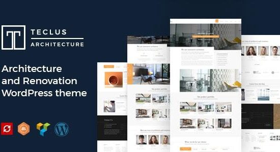 Teclus - Chủ đề WordPress Kiến trúc và Cải tạo