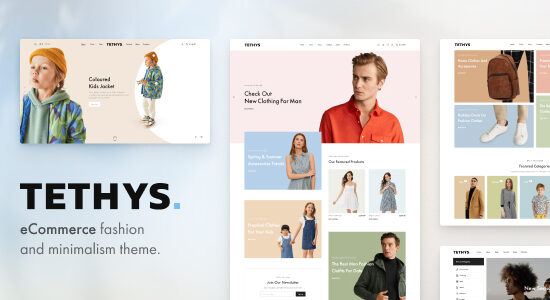 Tethys - Fashion and Minimalism Theme