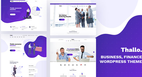 Thallo – Chủ đề WordPress Tư vấn & Tài chính