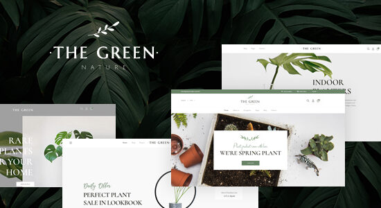 The Green - Chủ đề WordPress về cây trồng trong nhà & làm vườn