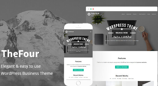 TheFour - Chủ đề kinh doanh WordPress
