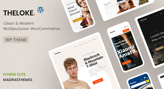 TheLoke - Chủ đề WooC Commerce của Cửa hàng Điện tử & Đa năng