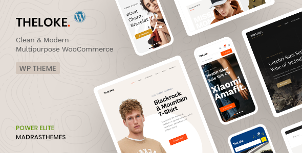 TheLoke - Chủ đề WooC Commerce của Cửa hàng Điện tử & Đa năng