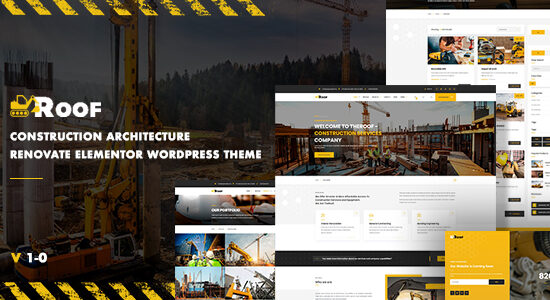 TheRoof – Chủ đề WordPress về Xây dựng và Kiến trúc