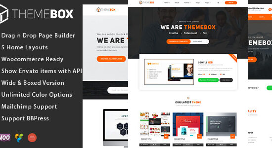 Themebox - Sản phẩm kỹ thuật số Thương mại điện tử Theme WordPress