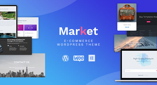 Thị trường - Cửa hàng trực tuyến Chủ đề WordPress WooC Commerce