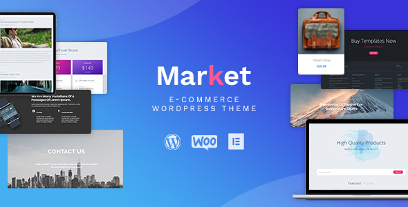 Thị trường - Cửa hàng trực tuyến Chủ đề WordPress WooC Commerce