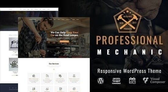 Thợ cơ khí | Chủ đề WordPress sửa chữa ô tô