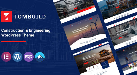 Tombuild – Chủ đề WordPress Xây dựng & Kỹ thuật