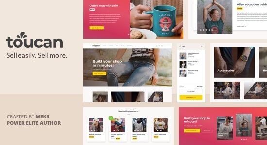 Toucan - Chủ đề WooC Commerce cho cửa hàng WordPress