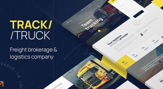 TrackTruck - Chủ đề WordPress của Công ty môi giới vận tải và hậu cần