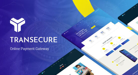 Transecure - Chủ đề WordPress Cổng thanh toán trực tuyến