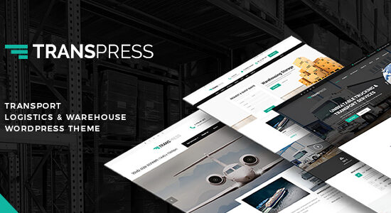 Transpress – Chủ đề WordPress về Vận tải, Hậu cần và Kho bãi