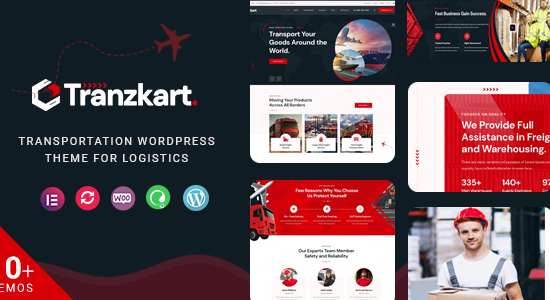 Tranzkart - Theme WordPress Giao thông vận tải cho ngành Logistics