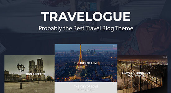 Travelogue - Blog du lịch WordPress Theme