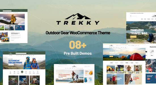 Trekky - Chủ đề WooC Commerce dành cho thiết bị ngoài trời