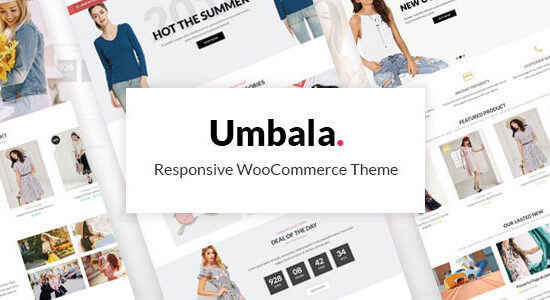 Umbala - Chủ đề WooC Commerce của Cửa hàng Thời trang & Quần áo