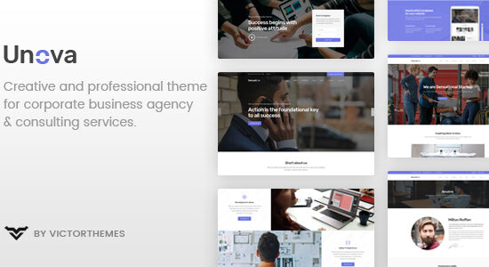 Unova - Chủ đề WordPress tư vấn kinh doanh