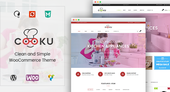 VG Cooku - Chủ đề WordPress WooC Commerce đơn giản, gọn gàng