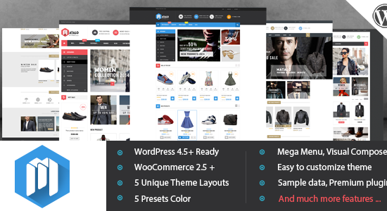 VG Matalo - Chủ đề WordPress thương mại điện tử cho cửa hàng trực tuyến