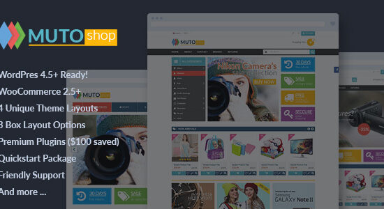 VG Muto - Chủ đề WooC Commerce đáp ứng của Mega Shop