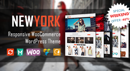 VG NewYork - Chủ đề WordPress WooC Commerce đáp ứng