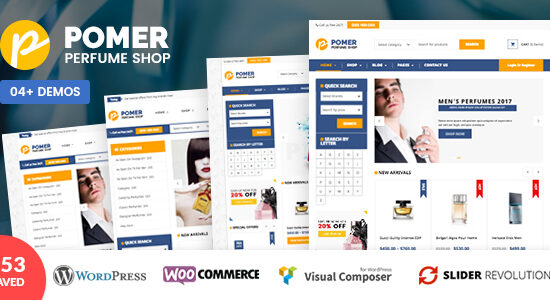 VG Pomer - Chủ đề WordPress của Cửa hàng nước hoa WooC Commerce