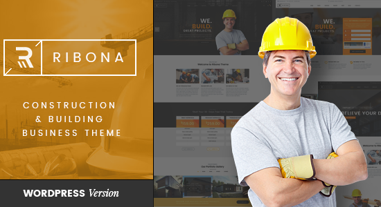 VG Ribona - Theme WordPress dành cho xây dựng, kinh doanh xây dựng