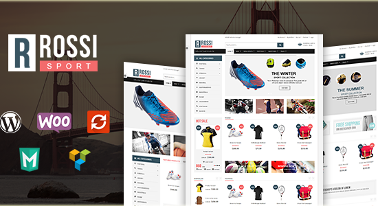 VG Rossi - Chủ đề WordPress WooC Commerce đáp ứng