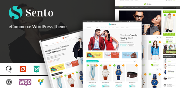 VG Sento - Theme WordPress thương mại điện tử cho cửa hàng thời trang