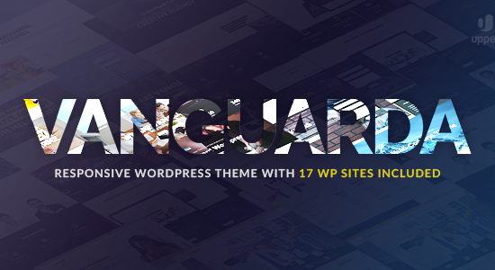 Vanguarda - Chủ đề WordPress đa mục đích đáp ứng