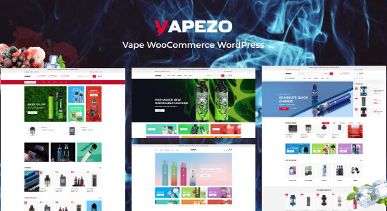 Vapezo – Chủ đề WordPress WooC Commerce của Vape Store