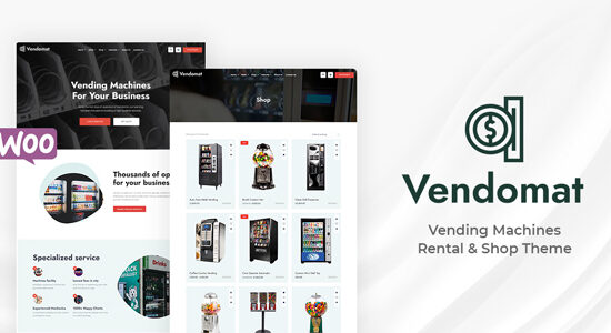 Vendomat - Chủ đề WooC Commerce về máy bán hàng tự động