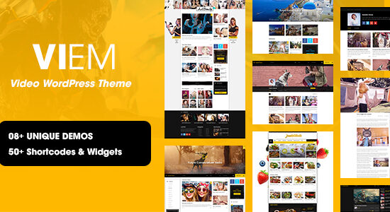 Viem - Video WordPress Theme