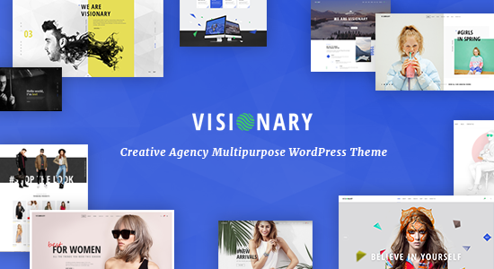 Visionary - Chủ đề WordPress đa năng của Creative Agency