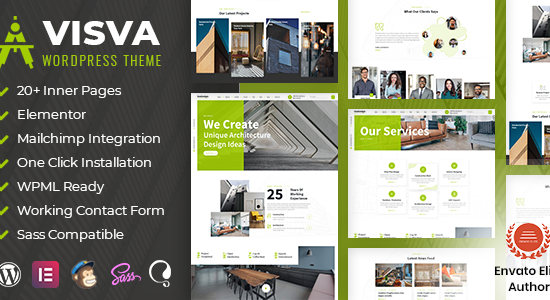 Visva - Chủ đề WordPress về kiến ​​trúc